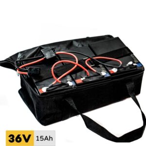Pack de Baterias Chumbo Polo Parafuso 36V 15Ah – Patinete Scooter Elétrico
