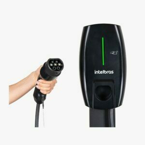 Estação de recarga para veículos elétricos City 11kw Intelbras instalado.