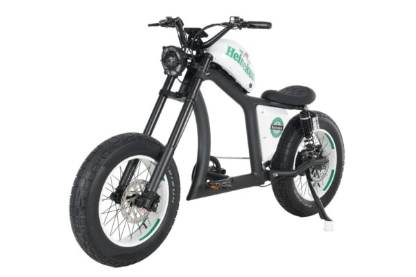 Super Bike Elétrica Chopper 800W Mega Brava