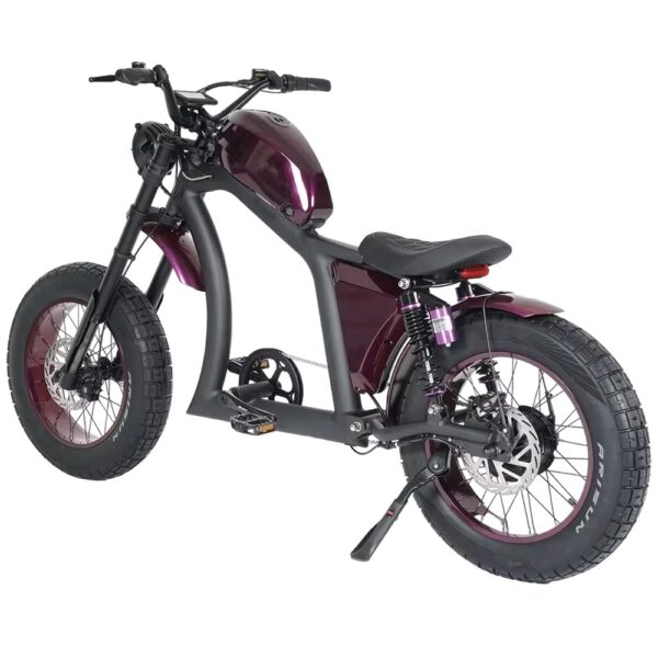 Super Bike Elétrica Chopper 800W Mega Brava