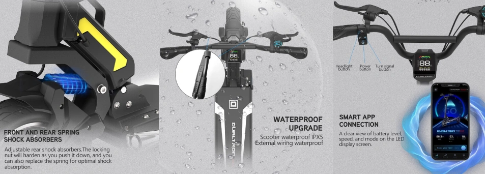 Patinete Elétrico Dualtron Togo 650W Mega Brava