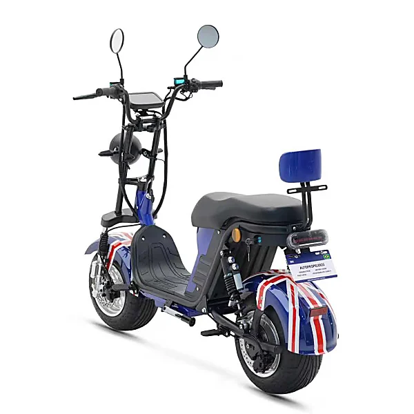 Citycoco X12 1000W Plus Inglaterra traseira