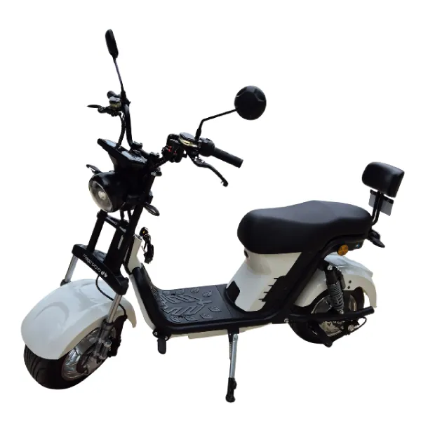 Scooter Elétrica Citycoco X12 1000W Plus branca