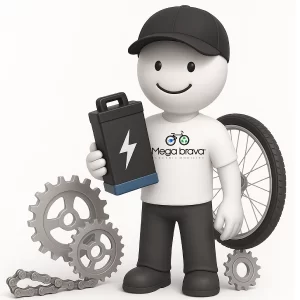Manutenção revisão, reparo e conserto de bikes elétricas mega brava