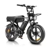 Bike Elétrica OUXI v8 Pro Max 1000W com. bateria dupla na mega brava