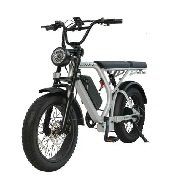 Bike Elétrica Nado K3 750W prata