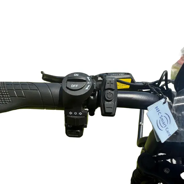 Bicicleta Elétrica OUXI V8 Ultra 1000W com estrutura robusta e pneus estilo fat bike