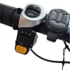 Acelerador tipo gatilho da Bicicleta Elétrica Onesport X9 Dobrável 1000W com comandos de farol e buzina
