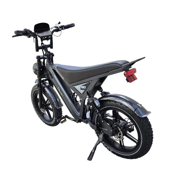 Bicicleta Elétrica OUXI GT20 1000W traseira