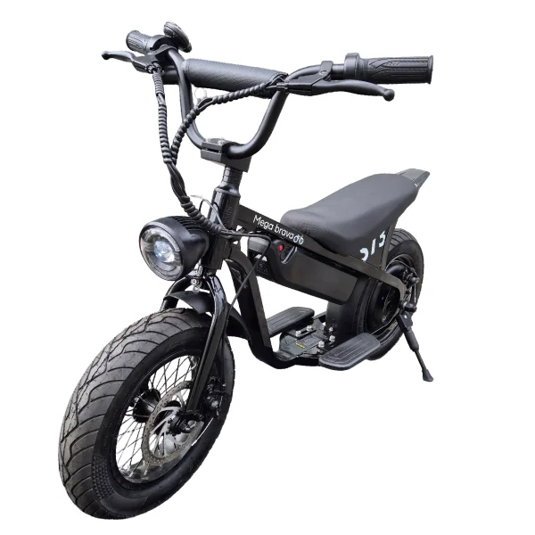 Bicicleta Elétrica OUXI S73 500W diagonal frente