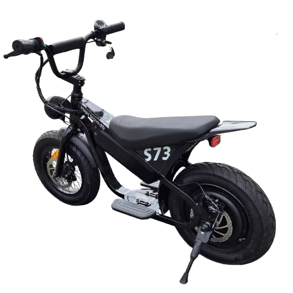 Bicicleta Elétrica OUXI S73 500W diagonal