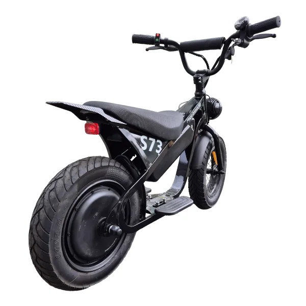 Bicicleta Elétrica OUXI S73 500W atras