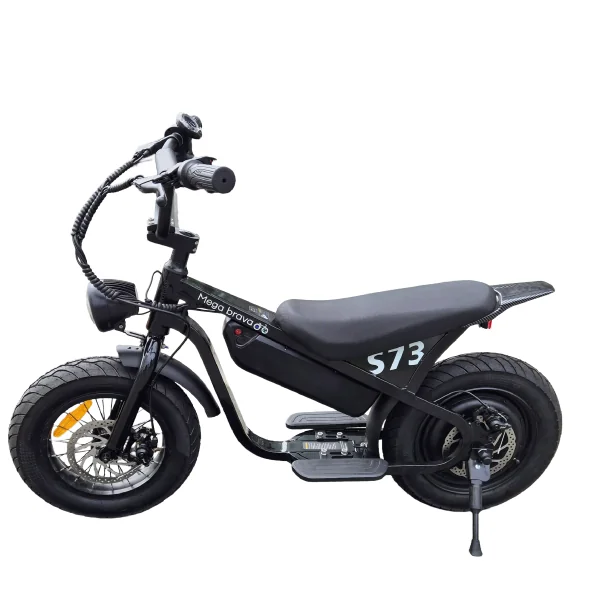 Bicicleta Elétrica OUXI S73 500W lateral