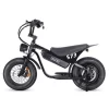 Bicicleta Elétrica OUXI S73 500W infantil preta