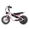 Bicicleta Elétrica OUXI S73 500W infantil rosa