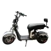 Scooter Elétrica IRun S13 1000W preto branco