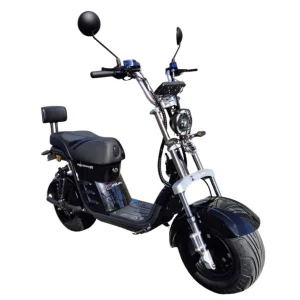 Scooter Elétrica IRun S12 1000W mega brava preta