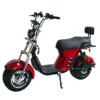 Scooter Elétrica IRun S12 1000W vermelha mega brava