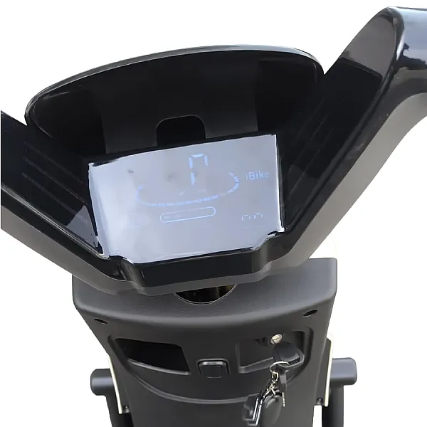 Scooter Elétrica BOB V70S Pro 1000W Mega Brava Branca painel