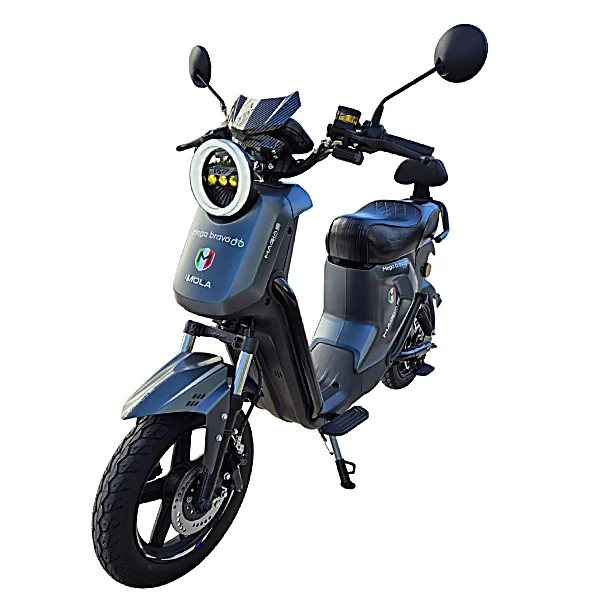 Scooter Elétrica Magias Imola 1000W Mega Brava grafite diagonal