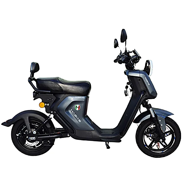 Scooter Elétrica Magias Imola 1000W Mega Brava grafite lateral