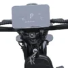Scooter Elétrica Magias Modena 1000W preta painel