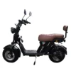 Scooter Elétrica Magias Modena 1000W preta lateral