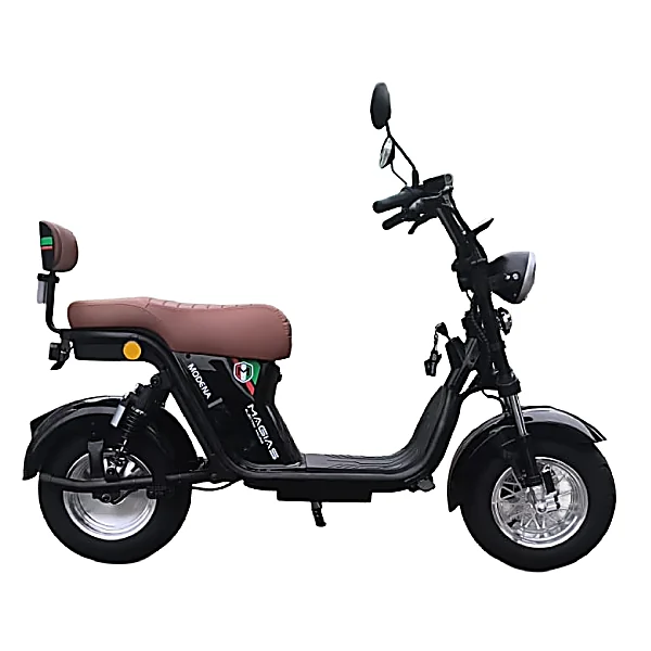 Scooter Elétrica Magias Modena 1000W preta lateral 2
