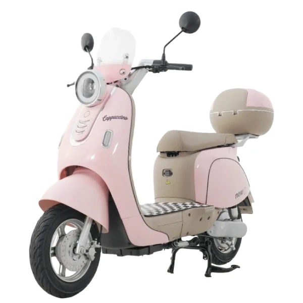 Scooter Elétrica Cappuccino 1000W rosa